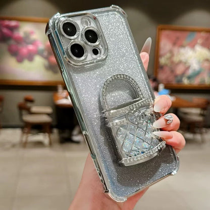 A0034-Luxury Mirror All-Wrap Phone Case | Classic Chic Style Premium Shockproof Shell