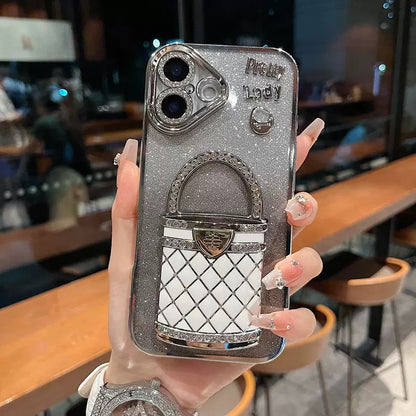 A0034-Luxury Mirror All-Wrap Phone Case | Classic Chic Style Premium Shockproof Shell