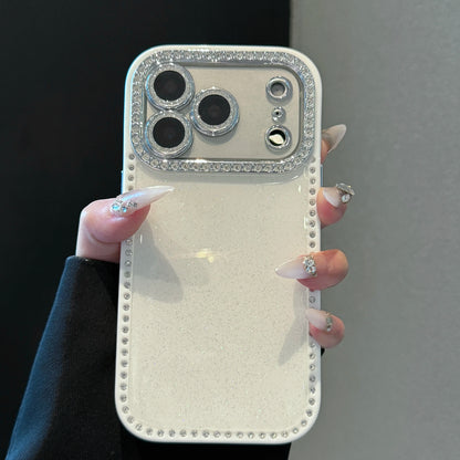 A0016-Luxury Rhinestone Glitter IPhone Case for iPhone — Compatible with iPhone 17/16/15/14/13 Series (Pro & Pro Max)